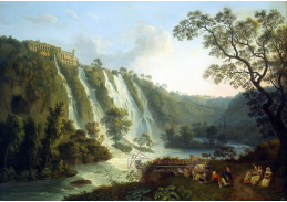 SO V-21 Jacob Philipp Hackert - Vila Maecenas a vodopády v Tivoli