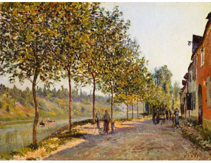 SO XI-5 Alfred Sisley - Červnové dopoledne v v Saint-Mammes