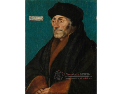 PORT-235 Hans Holbein - Erasmus z Rotterdamu