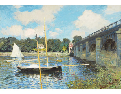 D-7078 Claude Monet - Most v Argenteuil