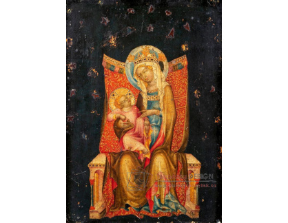 D-7958 Mistr Vyššího Brodu - Madonna s dítětem