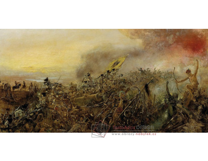 D-8319 Anton Romako - Princ Eugene Savojský v bitvě u Zenty