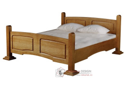 KINGA 24, dubová postel 160x200cm, výběr provedení