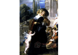VRU61 Peter Paul Rubens - Zahrada lásky, detail