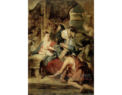 VRU107 Peter Paul Rubens - Klanění pastýřů