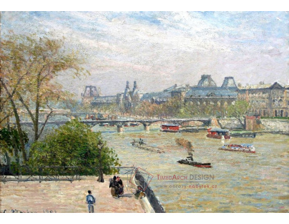 VCP-79 Camille Pissarro - Louvre, jaro