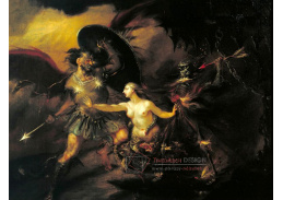 VANG291 William Hogarth - Satan, hřích a smrt