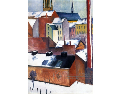 A-6112 August Macke - Kostel Panny Marie ve sněhu