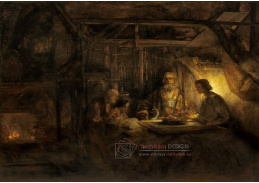 D-7593 Rembrandt - Philemon a Baucis