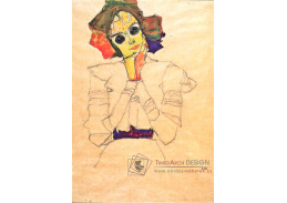 VES 113 Egon Schiele - Dívka se slunečními brýlemi