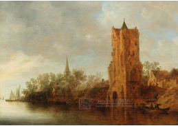 DDSO-1690 Jan van Goyen - Říční krajina u Utrechtu