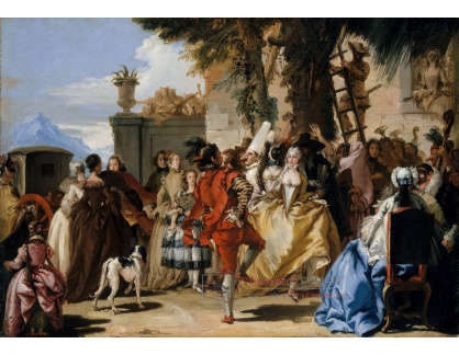 DDSO-2157 Giovanni Battista Tiepolo - Tanec na vesnici
