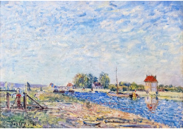 A-3941 Alfred Sisley - Loingský kanál