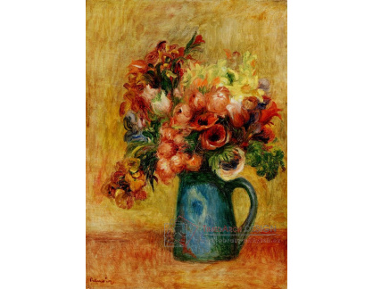 D-6951 Pierre-Auguste Renoir - Váza s květinami