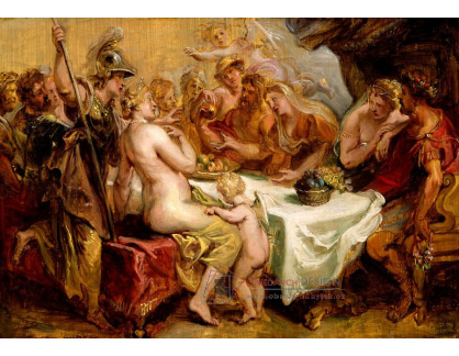 D-7558 Peter Paul Rubens - Svatba Peleus a Thetis