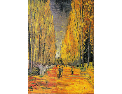 R2-691 Vincent van Gogh - Les Alyscamps, alej v Arles