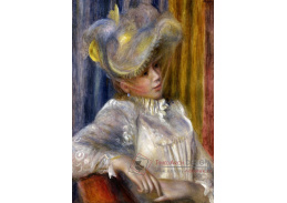 VR14-308 Pierre-Auguste Renoir - Žena v klobouku