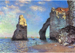 VCM 35 Claude Monet - Útesy v Etretatu