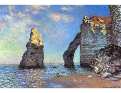 VCM 35 Claude Monet - Útesy v Etretatu