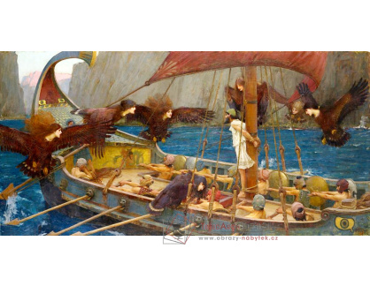 SO IX 436 John William Waterhouse - Odysseus a Sirény