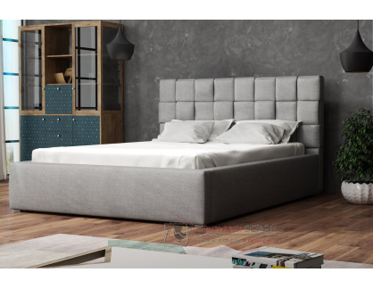 VLADAN, čalouněná postel 160x200cm, výběr čalounění