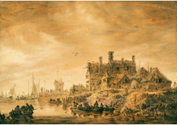 A-5416 Jan van Goyen - Pobřežní krajina
