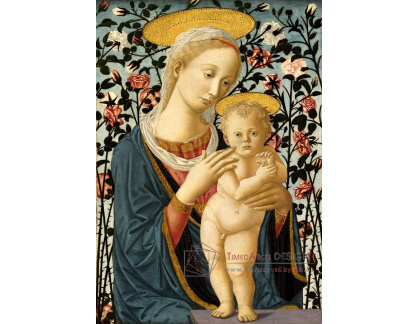 D-7844 Filippo Lippi - Madona a dítě