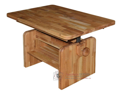 K610 FERDINAND, konferenční stůl 105x65cm, dubový masiv