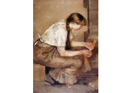 VEM13-82 Edvard Munch - Dívka u kamen