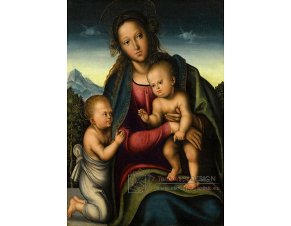 VlCR-128 Lucas Cranach - Madonna s dítětem v krajině