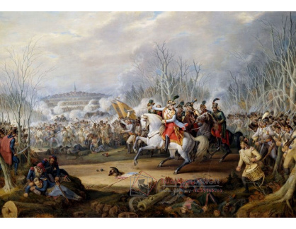 VSO 1071 Johann Baptist Pflug - Bitevní scéna z napoleonských válek