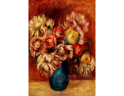 D-6927 Pierre-Auguste Renoir - Květiny v zelené váze