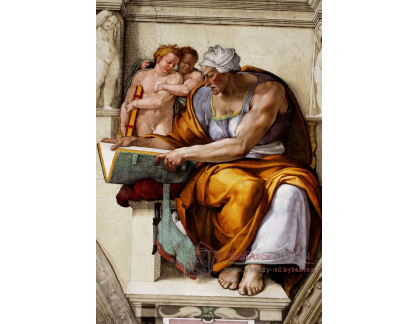 A-71 Michelangelo Buonarroti - Sibyla Cimmerijská