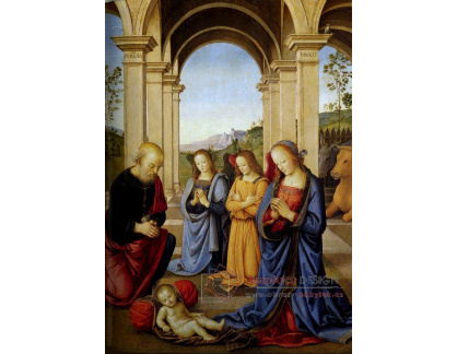 VSO166 Pietro Perugino - Polyptych Albani Torlonia, detail
