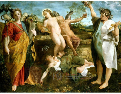 SO IV-387 Annibale Carracci - Alegorie pravdy a času