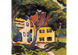 A-6081 August Macke - Staudacherhaus u jezera Tegernsee