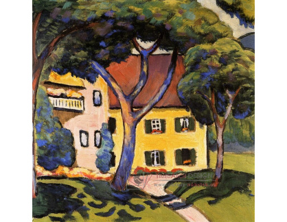 A-6081 August Macke - Staudacherhaus u jezera Tegernsee