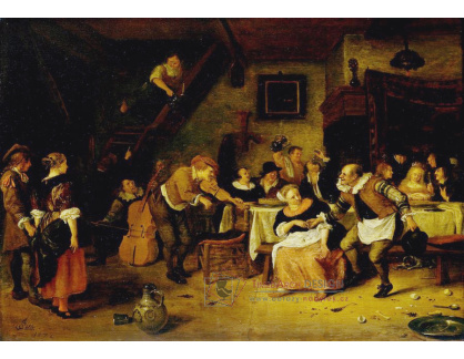 DDSO-3729 Jan Steen - Rolníci v hostinci