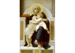 R15-91 Adolph William Bouguereau - Madona s Ježíšem a svatým Janem Babtistou