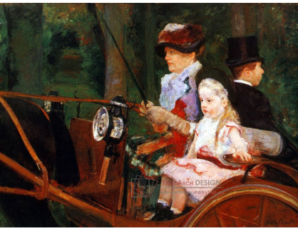 SO V-237 Mary Cassat - Žena s dítětem v kočáře