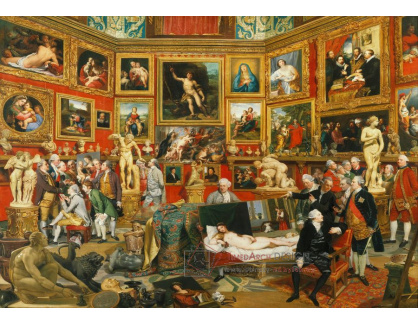 DDSO-3810 Johann Zoffany - Tribuna z Uffizi