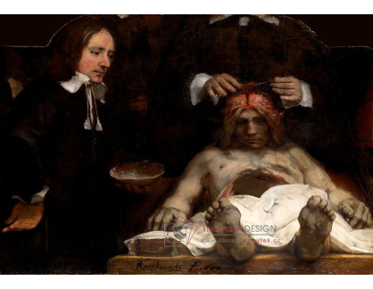 R4-176 Rembrandt - Lekce anatomie dr. Joana Deymana