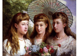 VANG272 Sydney Prior Hall - Tři dcery krále Edwarda VII a královny Alexandry