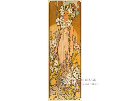 VAM134 Alfons Mucha - Lily