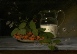 DDSO-1852 Raphaelle Peale - Zátiší s jahodami a smetanou