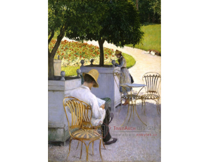 SO XVII-348 Gustave Caillebotte - Pod stromy