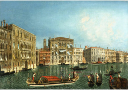 KO IV-445 Michele Marieschi - Grand Canal v Benátkách