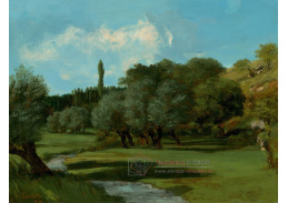 A-3488 Gustave Courbet - La Bretonnerie