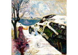A-5006 Edvard Munch - Zimní krajina