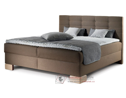 VIANA, čalouněná postel - boxspring 160x200cm